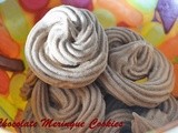 Chocolate Meringue Cookies - My 50:50 trial