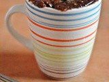 Chocolate Peanut Butter Mug Cake