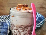 Chocolate Persimmon Overnight Oats