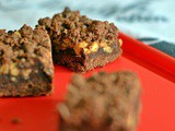 Chocolate Streusel Bars