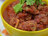 Chukandar Ghosht ~ Beetroot Mutton Curry