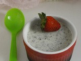 Dragon Fruit Milk Pudding