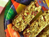 Easy Chewy Granola Bars | Granola Bars with Goji Berries & Chia