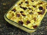 Eggless Bread Pudding