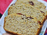 Eggless Dulche De Leche Banana Bread