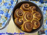 Eggless Italian Rose Cake ~ Torta de Rose