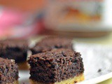 Eggless Nutella Brownie Shortbread Bars