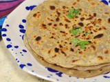 Gobhi Pyaaz Paratha | Cauliflower and Onion Stuffed Flatbread