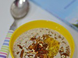 Grilled Pineapple Pecan Overnight Oats