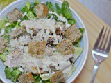 Healthy Chicken Caesar Salad