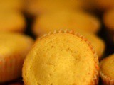 Honey Cornmeal Muffins | Lemon Honey Muffins
