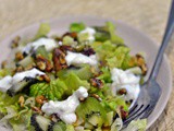 Honey Kiwi Walnut Salad