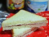 Jam and Cheese Sandwich