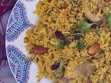 Kabsa Dejaaj | Saudi Chicken Kabsa Rice