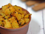 Kalonji Aloo | Potatoes with Nigella Seeds