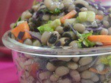 Lobia (Black Eyed Beans) Salad