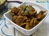 Malabar Mutton Fry