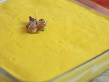 Mango Bread Pudding {No Cook!}