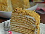 Medovic/ Medovik | Russian Honey Cake