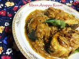 Meen Arappu Roast - Fish Roast in Coconut Milk and Masalas
