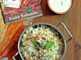 Memoni Mutton Biriyani with Chutney