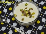 Muhallabieh: Rose Water flavored cream pudding - My 15th guest post for Nandoos Kitchen