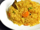 One Pot Turmeric Vegetable Rice