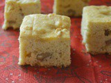 Orange Walnut Blondies