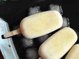 Orange Yogurt Popsicles