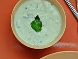 Pakistani Mint Cumin Raita