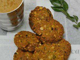 Parippu Vada ~ Chickpea Lentil (Chana Dal) Fritters