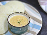 Peanut Chutney | Groundnut Chutney