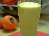 Persimmon Pistachio Lassi