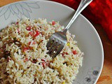 Pomegranate Pistachio Pilaf