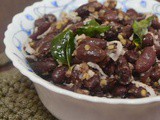 Rajma Sundal ~ Kidney Beans Tamil Style Salad