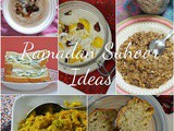 Ramadan Meal Planning ~ Suhoor