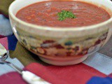 Roasted Vegetable Barley Soup