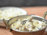 Safed Maas ~ Rajasthani White Mutton Stew