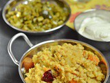 Sambaar Saadam ~ Mixed Vegetable Lentil Rice