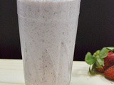 Strawberry Oats Yogurt Smoothie