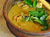 Varutharacha Meen Curry ~ Malabar Fish Curry with Roasted Coconut
