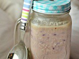 Vegan Mixed Berry Overnight Smoothie