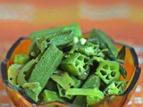 Vendakka Upperi ~ Ladyfinger Stir Fry