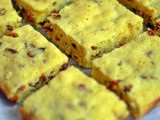 White Chocolate Goji Berry Blondies