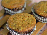 Zucchini Dates Muffins