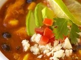 A Leftover Transformation! Turkey Tortilla Soup