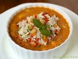 African Peanut Soup w/ Roasted Chicken & Jasmine Rice