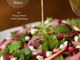 Arugula, Pomegranate and Pear Salad