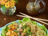 Asian Chicken and Coconut Curry Noodle Salad