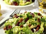 Avocado & Roasted Beet Salad w/ Goat Cheese, Rosemary-Honey Roasted Walnuts & Lemon Poppy Seed Vinaigrette